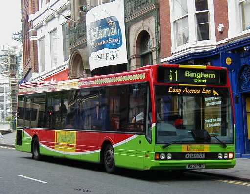 Trent Barton Optare Excel Radcliffe Line 221