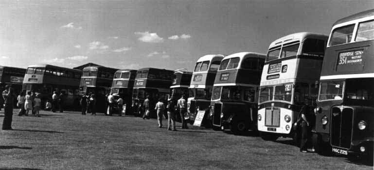 Doubledeckers at Thorpe Park